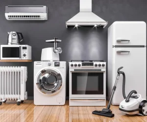 Imagen de varios electrodomésticos de primeras marcas